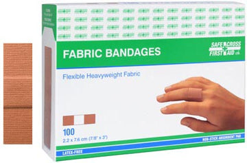 Elastic Adhesive Bandage 7/8" x 3"  100