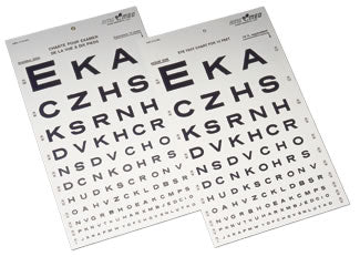 Snellen Eye Chart 10 ft