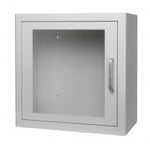 AED cabinet with alarm