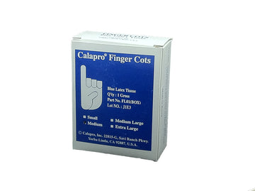 Finger Cots Blue, 144