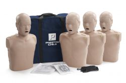 Prestan Pro Child Manikins w/CPR Feedback, 4-pack Dark Skin