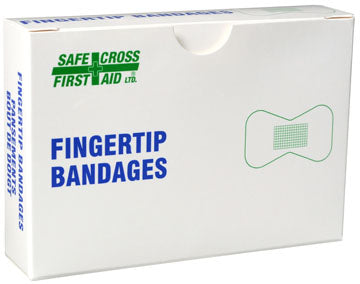 Fabric Bandages, Fingertip L, 4.4 x 7.6 cm
