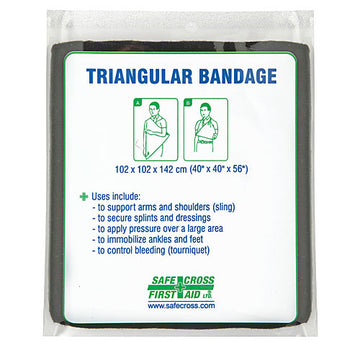 Triangular Training Bandage, 101.6 x 101.6 x 142.2 cm