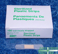 Plastic Bandages Clear  100