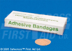 Plastic Bandages, 2.2 cm Circles, 50/Box