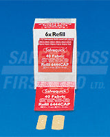 Salvequick Bandage Refills 6 Pks of 40