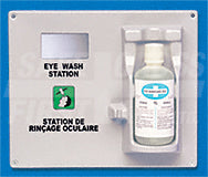 Eye Wash Single Station with Solution