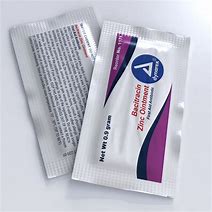Bacitracin Zinc, First Aid Antibiotic Ointment, 0.9 g, 25/Box