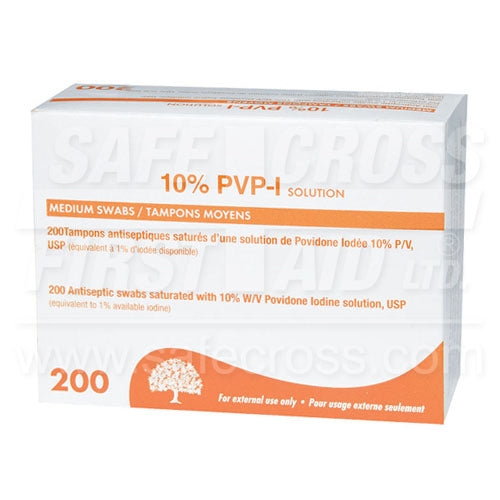 Povidone Iodine,Antiseptic Prep Pads, 200's