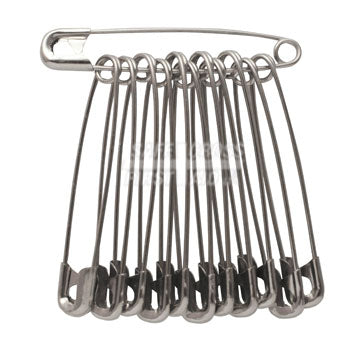 1 1/2" Safety Pins  (12)