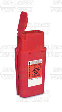 Sharps/Biohazard, Transport Container, 946 mL
