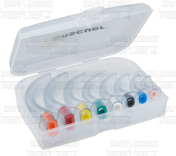 Guedel Airway Kit (40-110 mm), 8/set in case