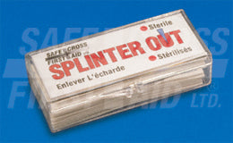 Splinter Out, 20/pack in Plastic Case