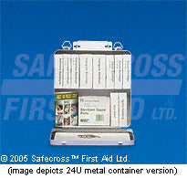 Ont. Regulation 1 Sec 9 Metal 1st Aid Kit