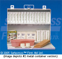 Ont Sec. 10, #6 First Aid Kit (16-200) Metal