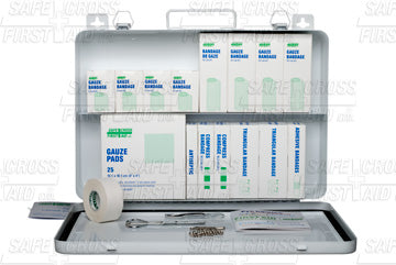 Quebec Sec. 4 36 Unit 1st Aid Kit, Metal