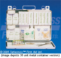 New Brunswick basic 1st Aid Kit (Metal)