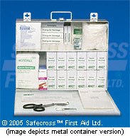 Federal Type C #2 1st Aid Kit Plastic