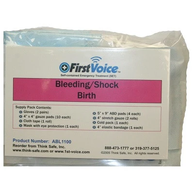 Bleeding/Shock/Birth Replacement Pack