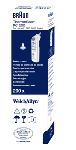 Braun ThermoScan Probe Covers 200