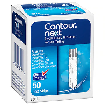 Contour Blood Glucose Test Strip, 50