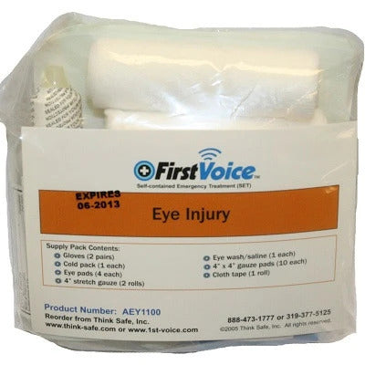 Eye Injury Replacement Pack