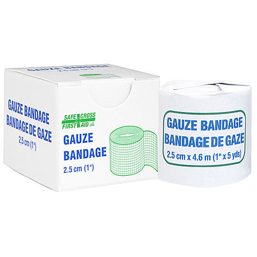 Gauze Bandage Roll 1" x 5 yds