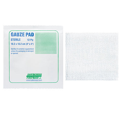 Gauze Pads 4" x 4", Case 1,200