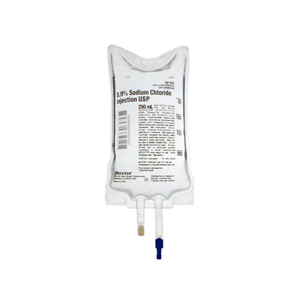IV Solution Bags (24) 250ml, 0.9%