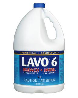 LAVO PRO 6 BLEACH 6% 3.62L, 6/case