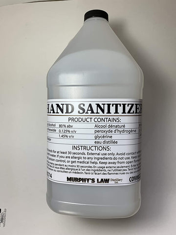Murphys Hand Sanitizer (80% Alcohol) 4 L