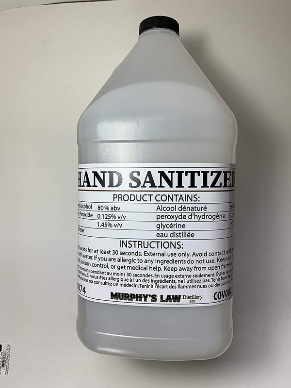 Murphys Hand Sanitizer (80% Alcohol) 4 L
