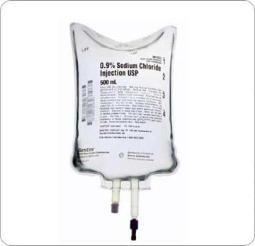 Normal Saline 0.9% Sodium Chloride 500ml 24/case