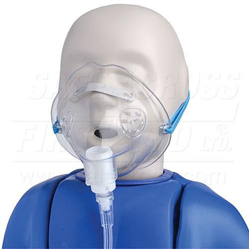 Oxygen Mask w/Tubing, Pediatric