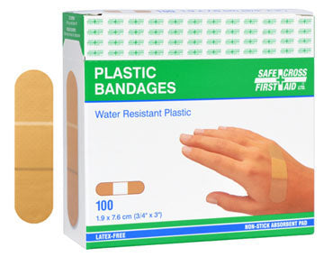 Plastic Adhesive Bandage 3/4" x 3" 1000
