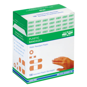 Plastic Bandages Asstd.  100