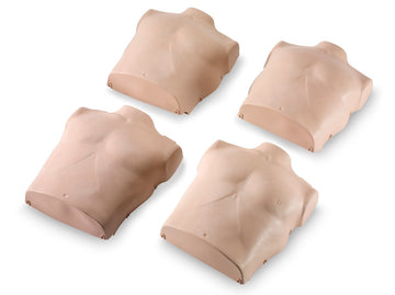 Prestan Adult Manikin Torso Skin Replacement, 4-Pack Medium Skin