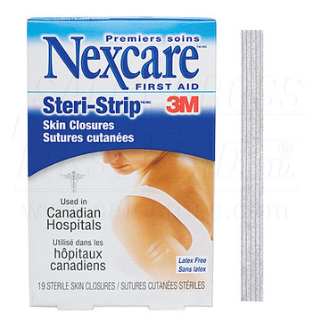 Steri-Strip, Skin Closures, Assorted, 19/Box